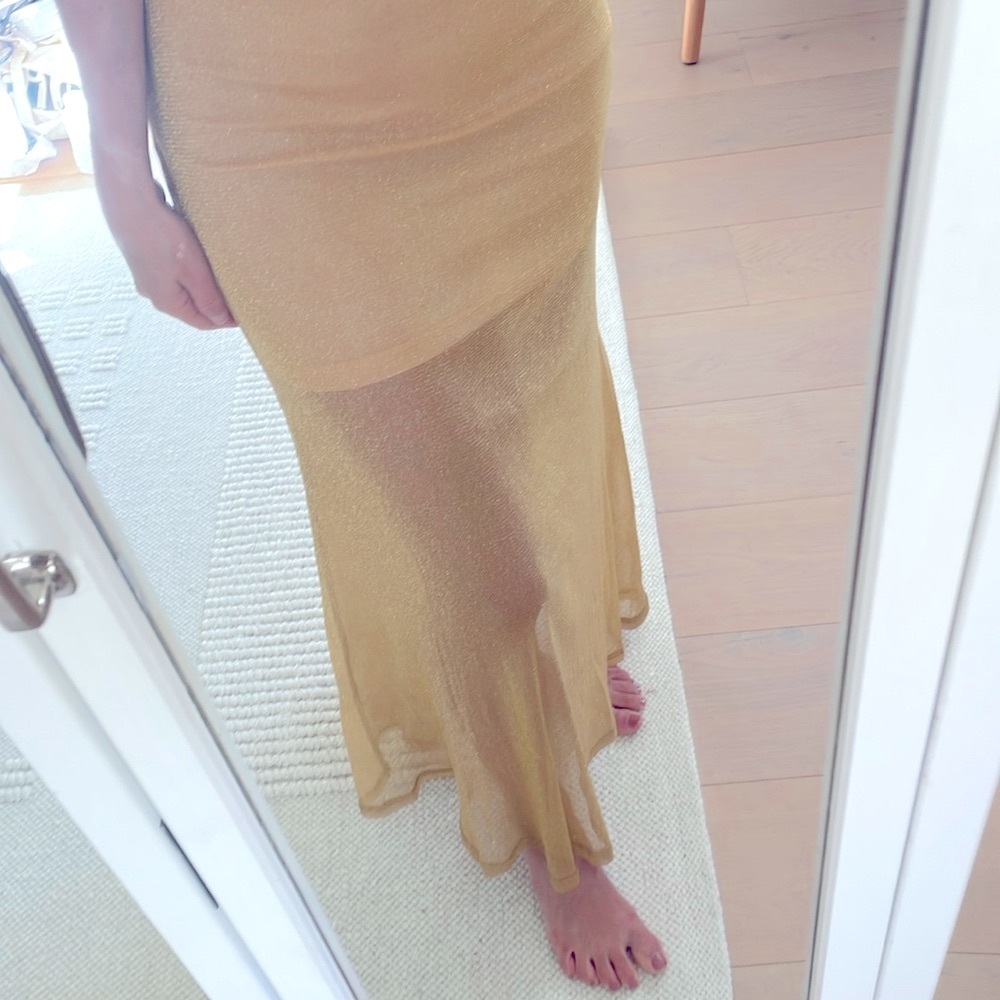 Lenni the label gold bendita dress new with tags - Picture 11 of 13